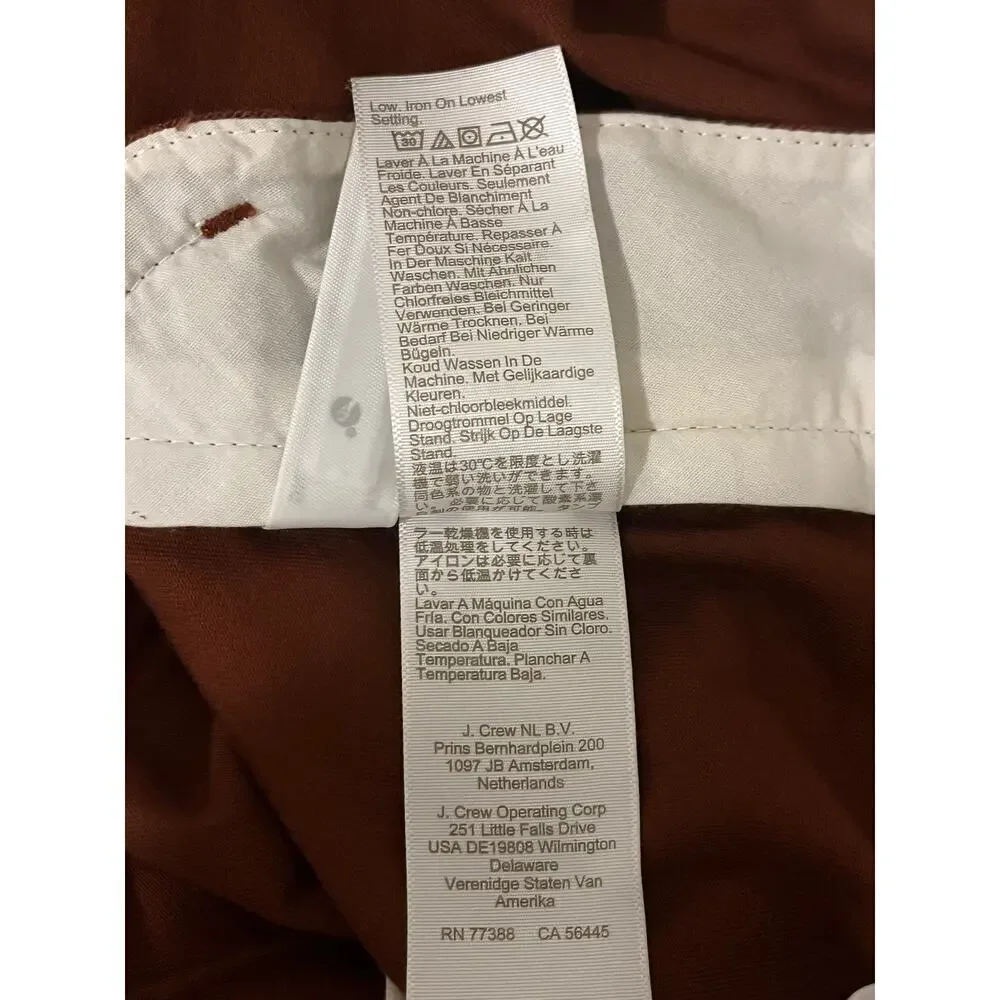 J. Crew Men’s Straight-fit flex chino pant